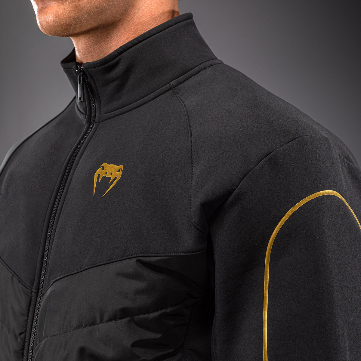 Veste softshell Venum Paddock - Noir/Or - product-type_Vestes