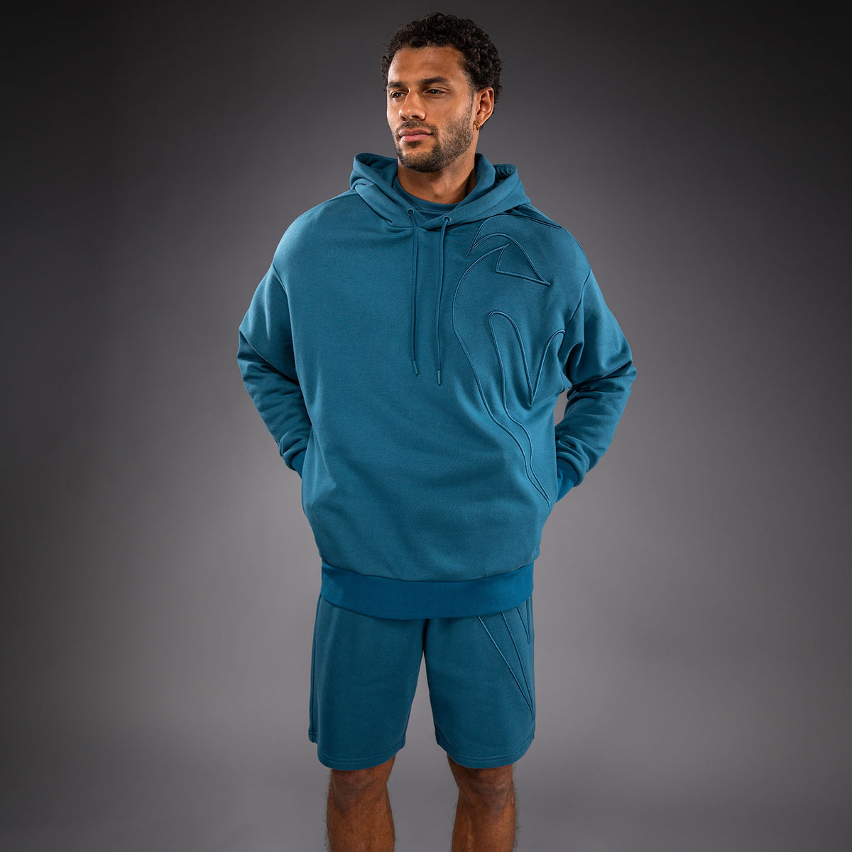Sweat à Capuche Venum Giant 3D - Bleu Océan - product-type_Sweatshirts