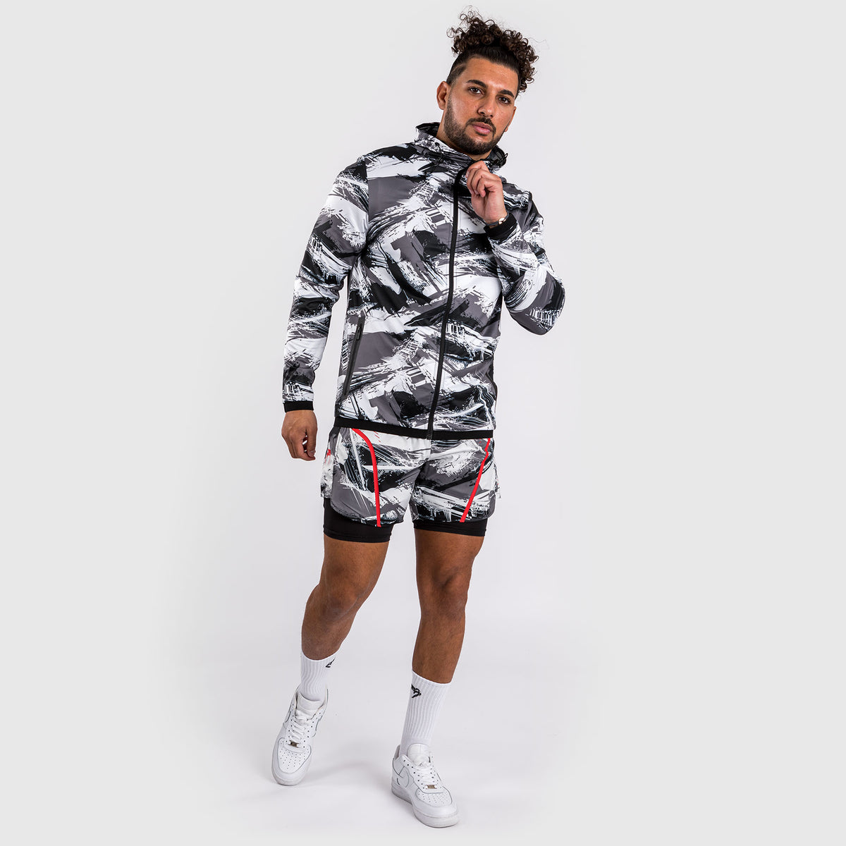 Sweat à capuche Venum Electron 3.0 - Gris/Rouge - product-type_Vestes