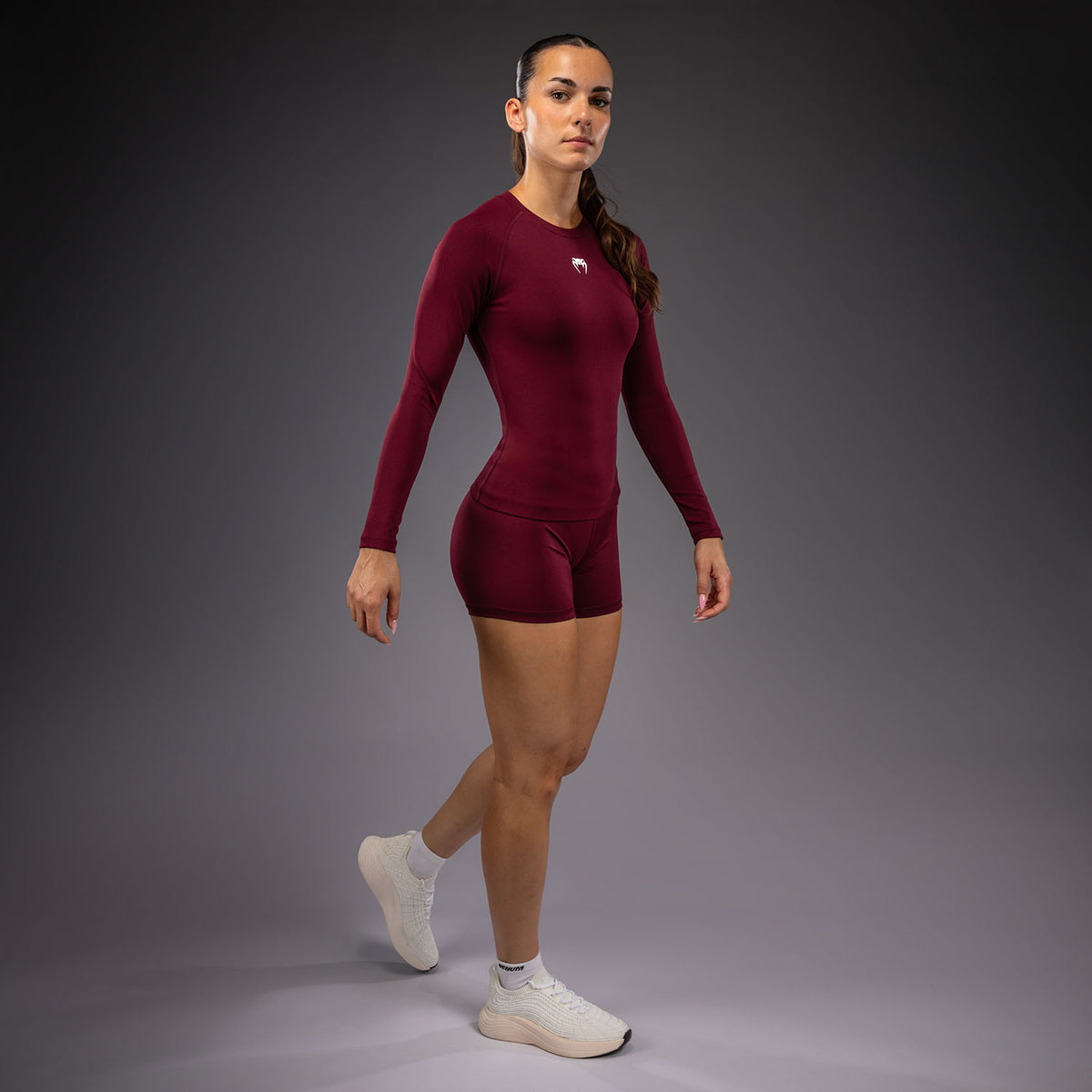 Rashguard à Manches Longues Venum Aero XT - Prune - product-type_T-Shirts de Compression