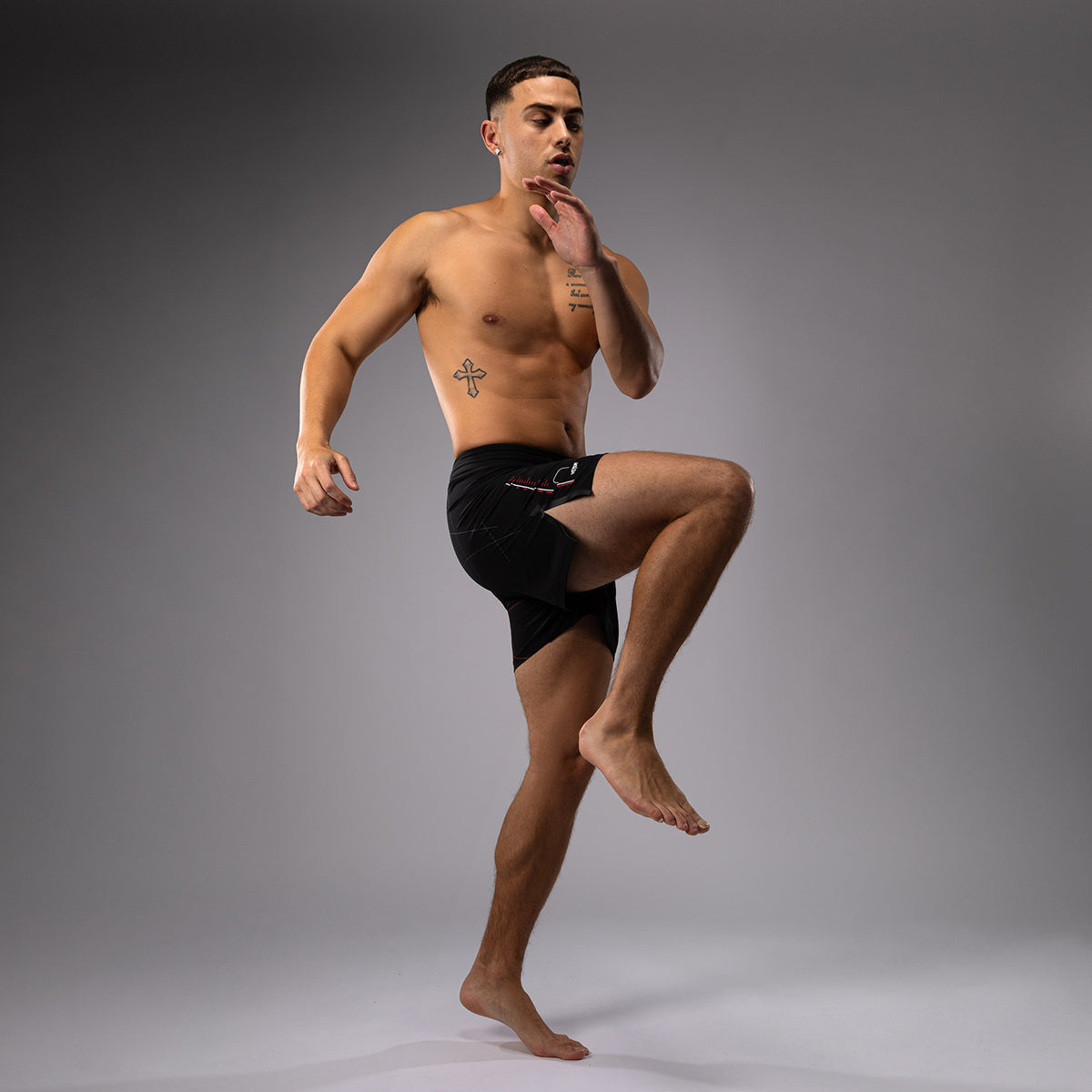 Short de Combat Venum Tactical XT- Noir/Rouge Feu - product-type_Shorts de MMA