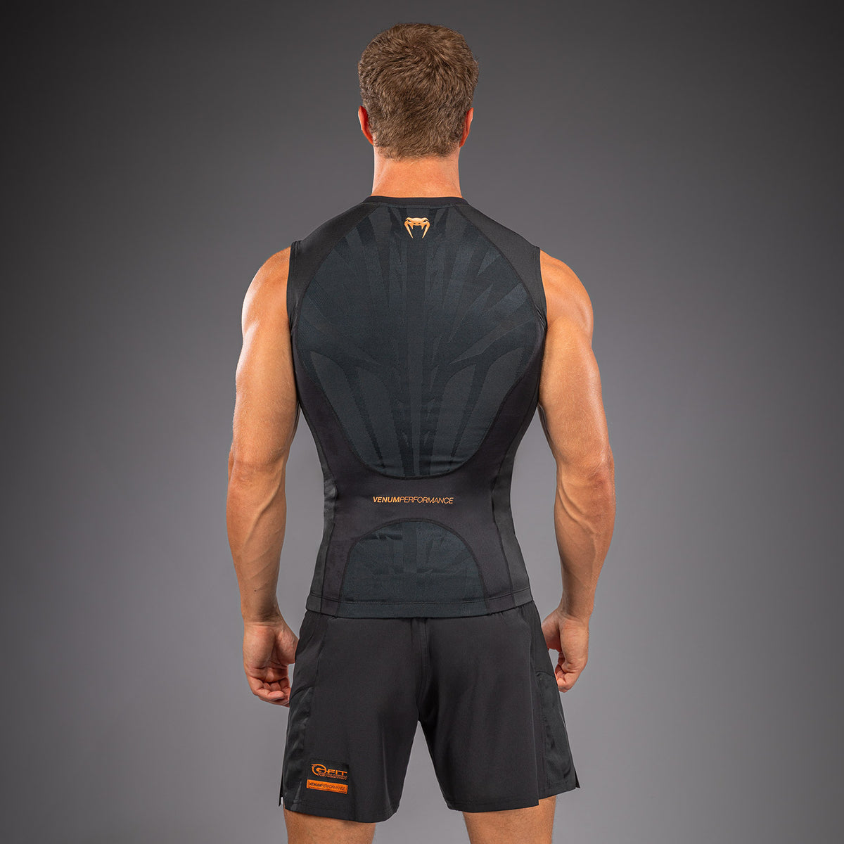 Rashguard sans manches Venum G-Fit Revolution - Noir/Cuivre - product-type_T-Shirts de Compression