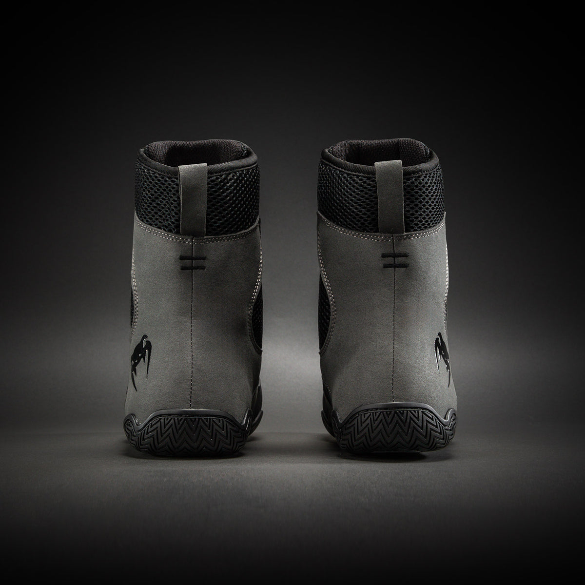 Chaussures de boxe Venum Contender - Noir/Gris - product-type_Chaussures de boxe