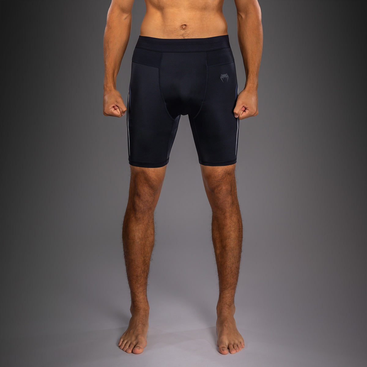 Short de Compression Venum G-Core - Bleu Marine/Blanc - product-type_Shorts de compression
