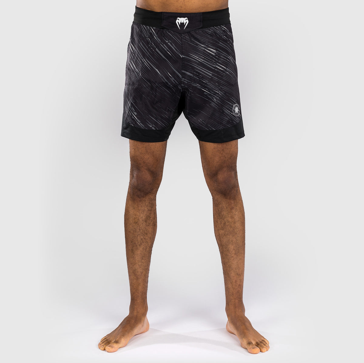 Short de combat Venum Rapid - Noir/Gris Orage - product-type_Shorts de MMA