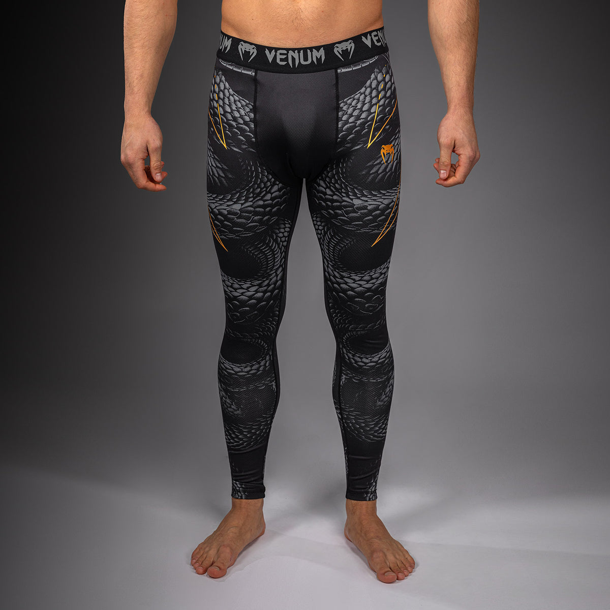 Pantalon de compression Venum Matupa - Noir/Gris/Or - product-type_Pantalons de Compression