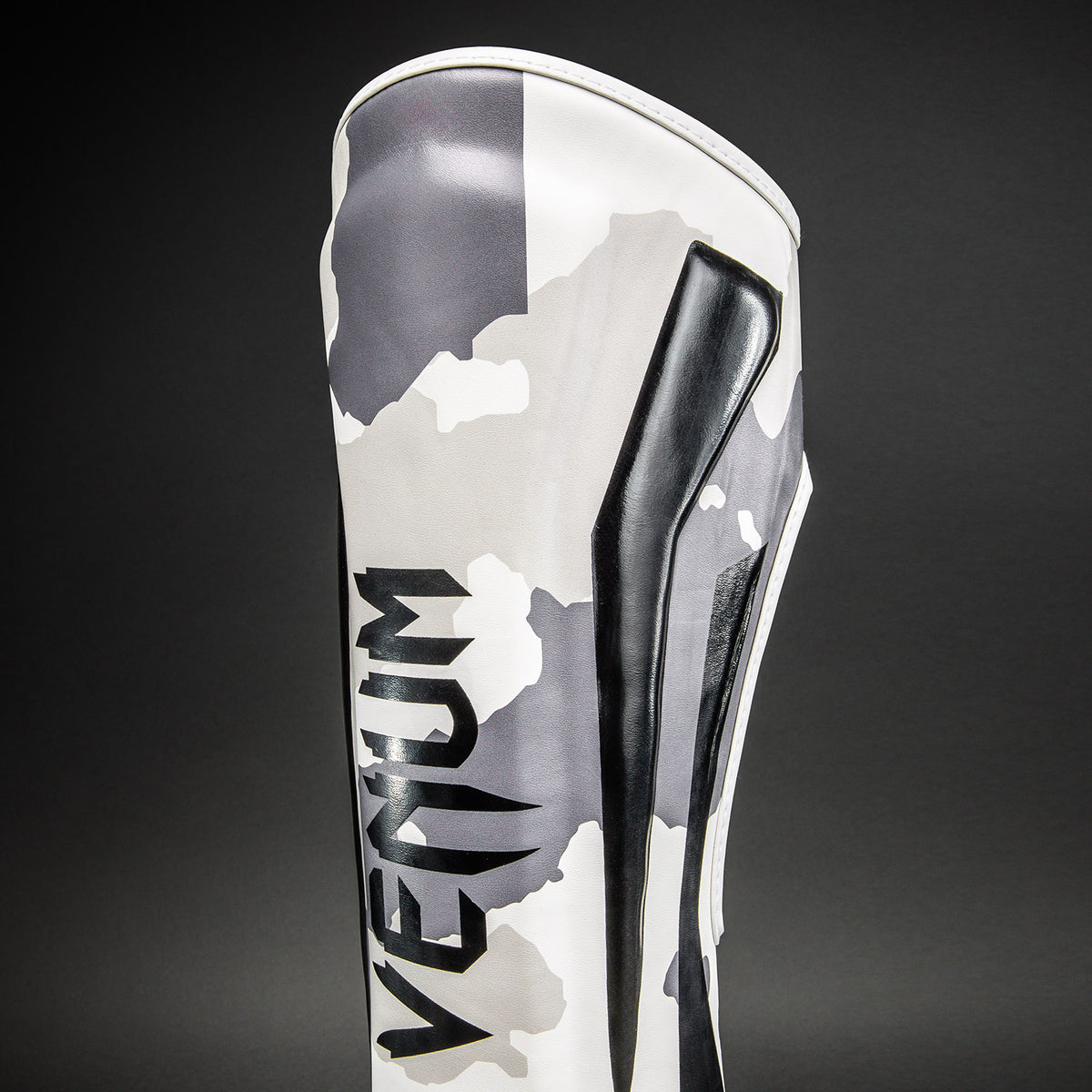 Protège-tibias Venum Elite Camo - Blanc/Gris Clair