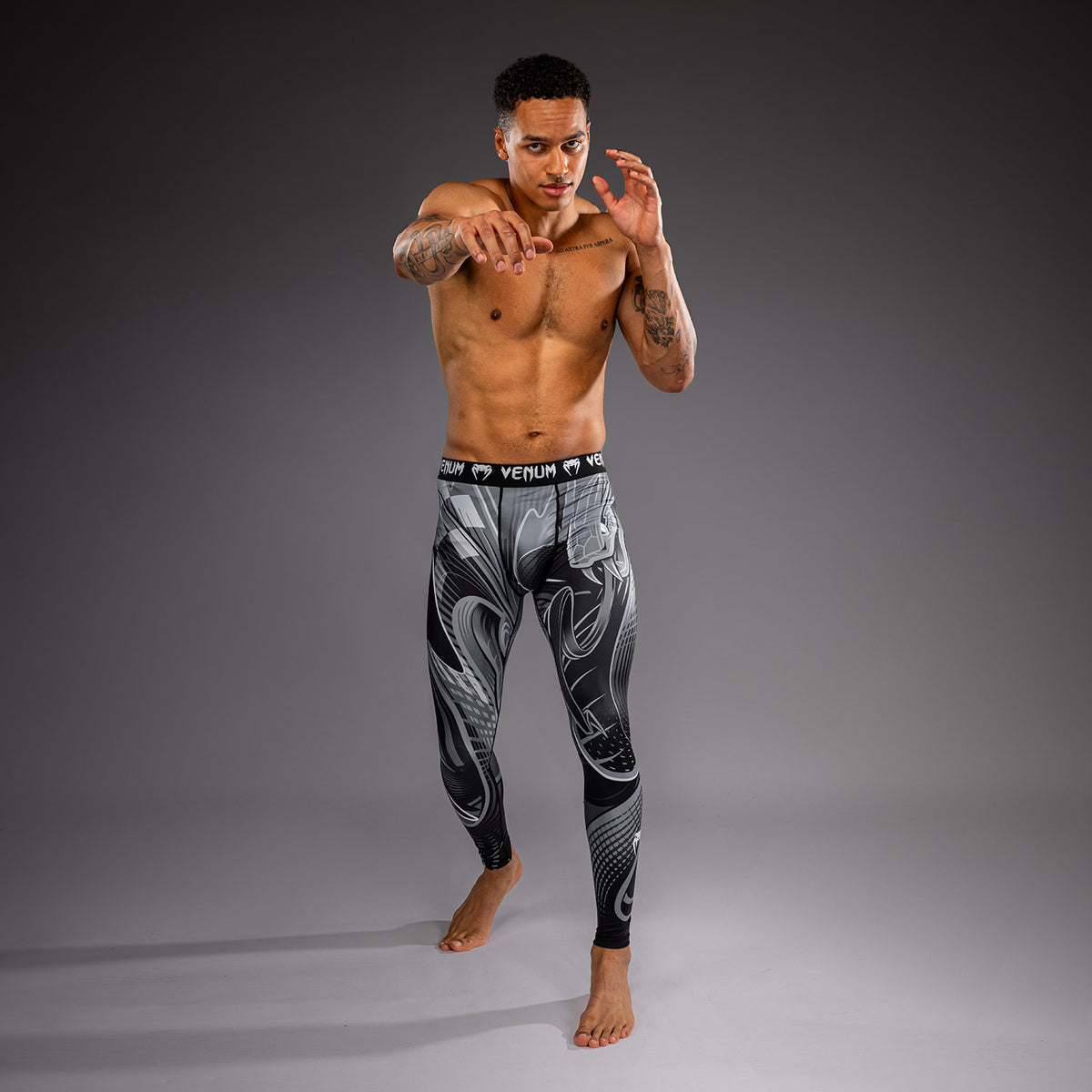 Pantalon de compression Venum Crimson Viper 2.0 - Noir/Gris - product-type_Pantalons de Compression