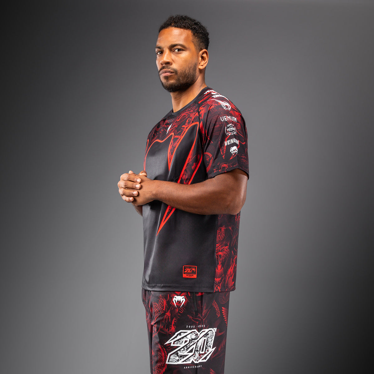 T-shirt Dry Tech Venum 20th Anniversary - Noir/Rouge - product-type_T-Shirts Dry Tech