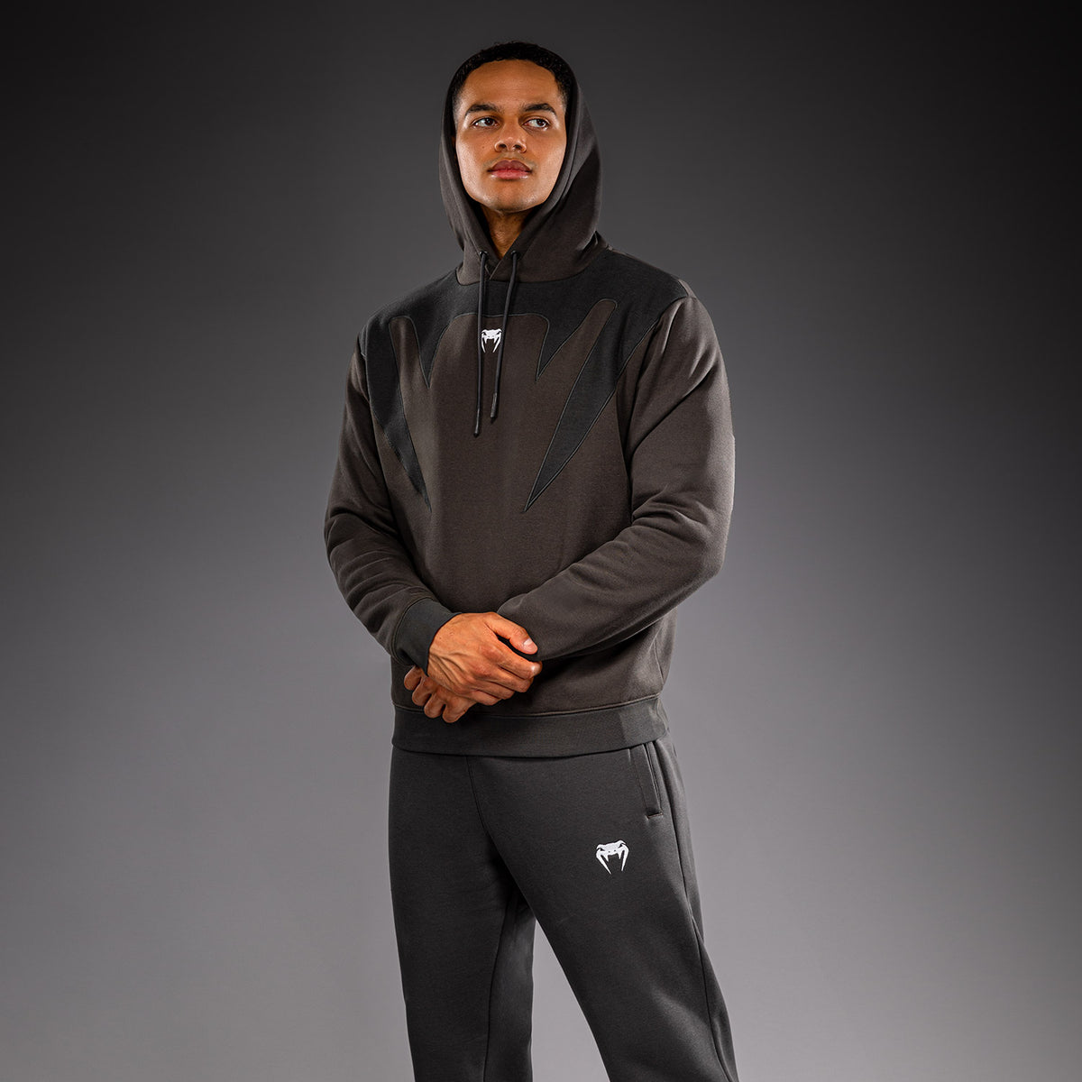 Sweat à capuche Venum Attack Fleece & Weave - Gris - product-type_Sweatshirts
