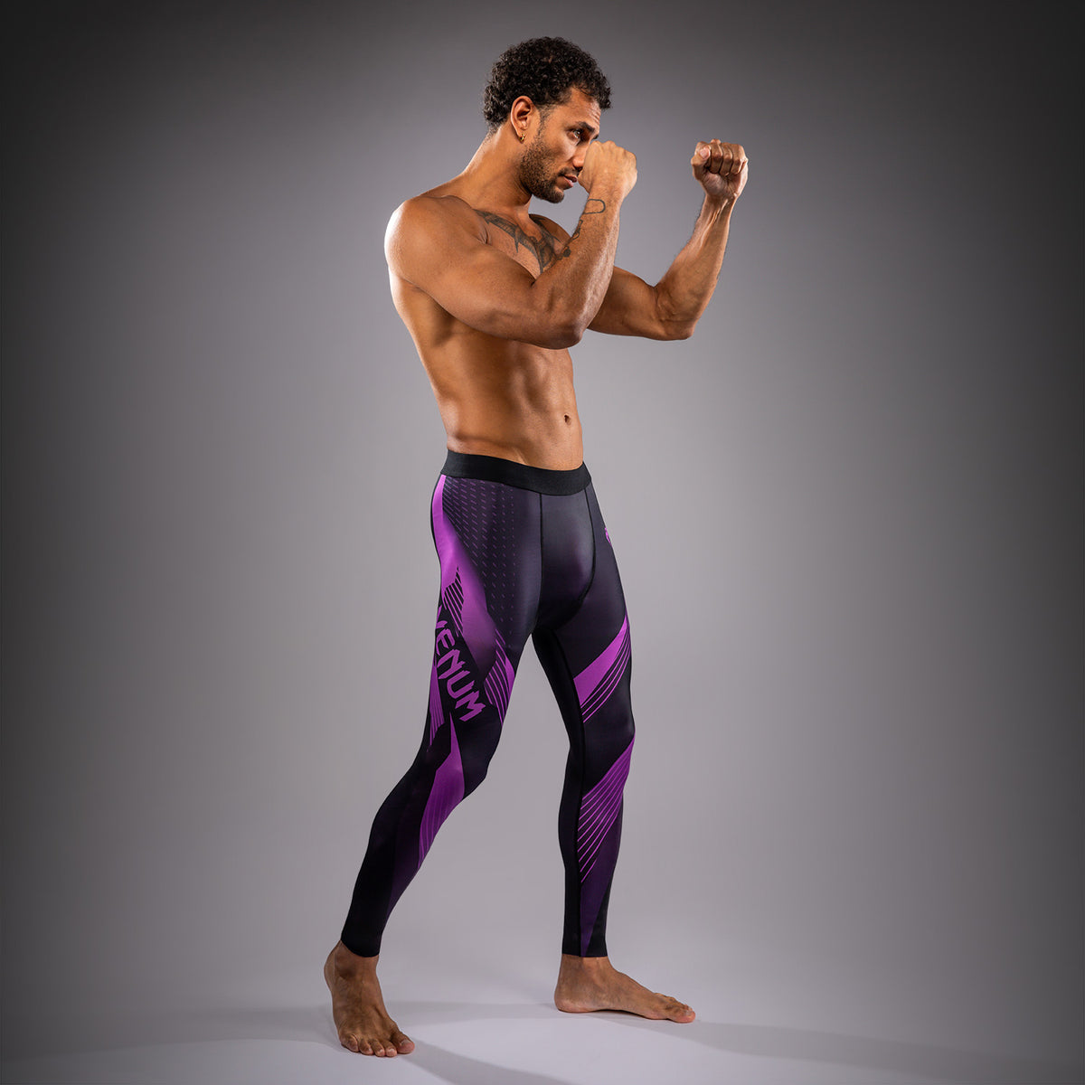 Pantalon de compression Venum No-Gi 6.0 - Noir/Violet - product-type_Pantalons de Compression