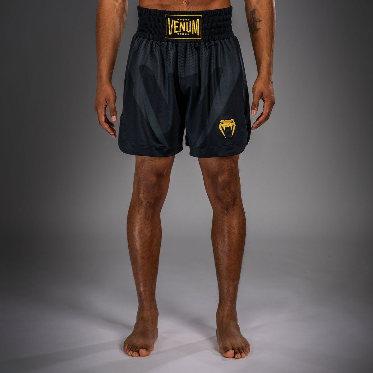 Short de boxe Venum Attack - Noir/Or - product-type_Shorts de boxe