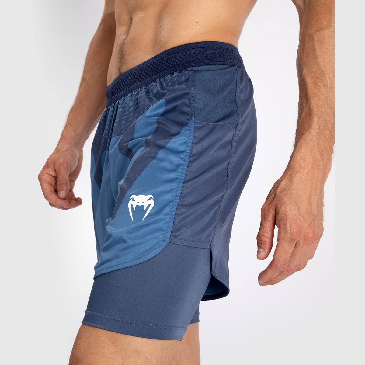 Short de Combat Pour Hommes Venum Attack - Bleu Marine - product-type_Shorts de training