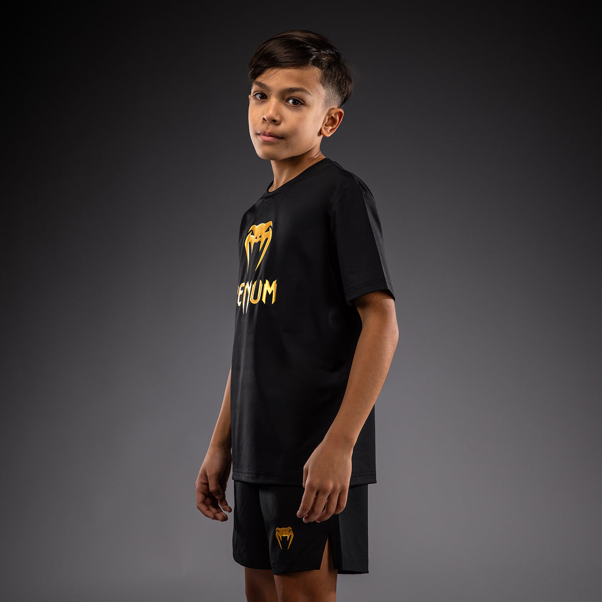 T-shirt Dry Tech Pour Enfant Venum Classic - Noir/Or - product-type_T-Shirts Dry Tech