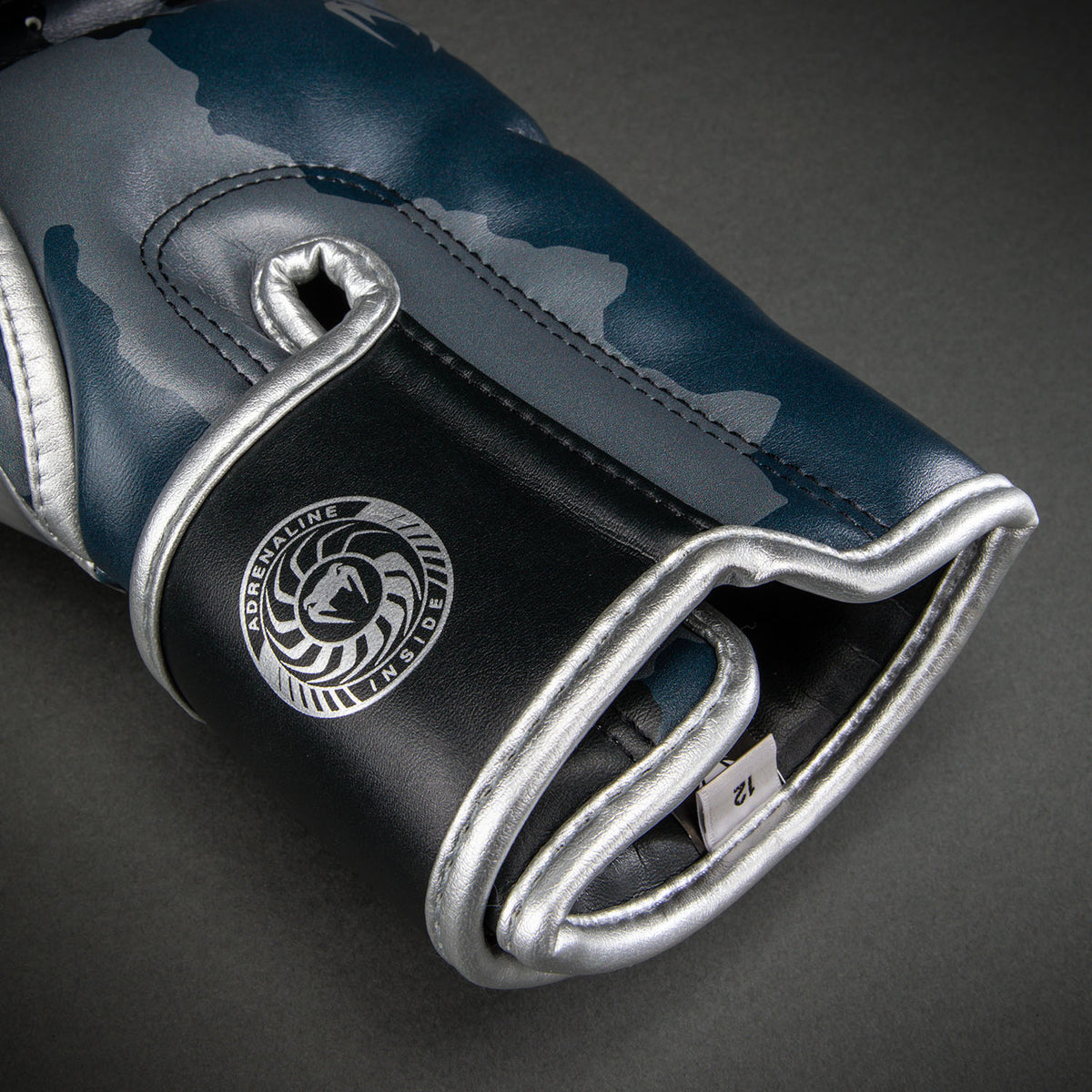 Gants de Boxe Venum Elite Camo - Bleu Marine Foncé/Bleu