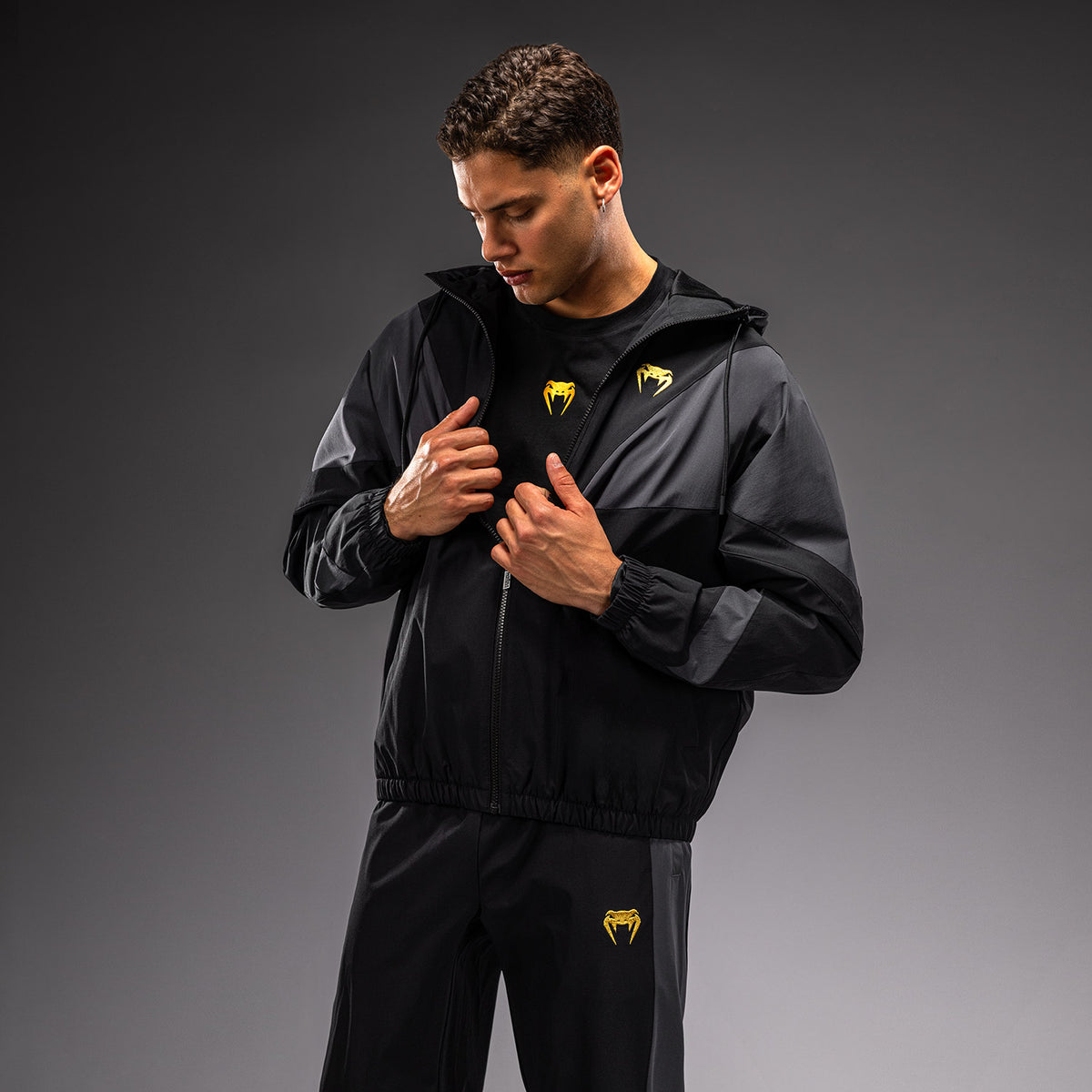 Veste de survêtement Venum Vectra - Noir/Or - product-type_Vestes