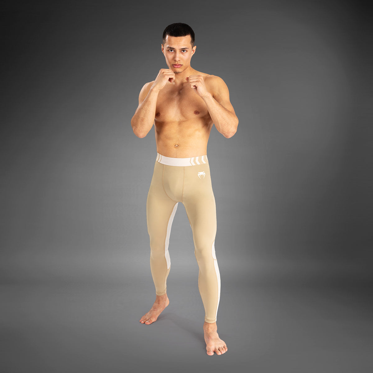 Pantalon de Compression pour Hommes Venum Tempest - Beige/Sable - product-type_Pantalons de Compression