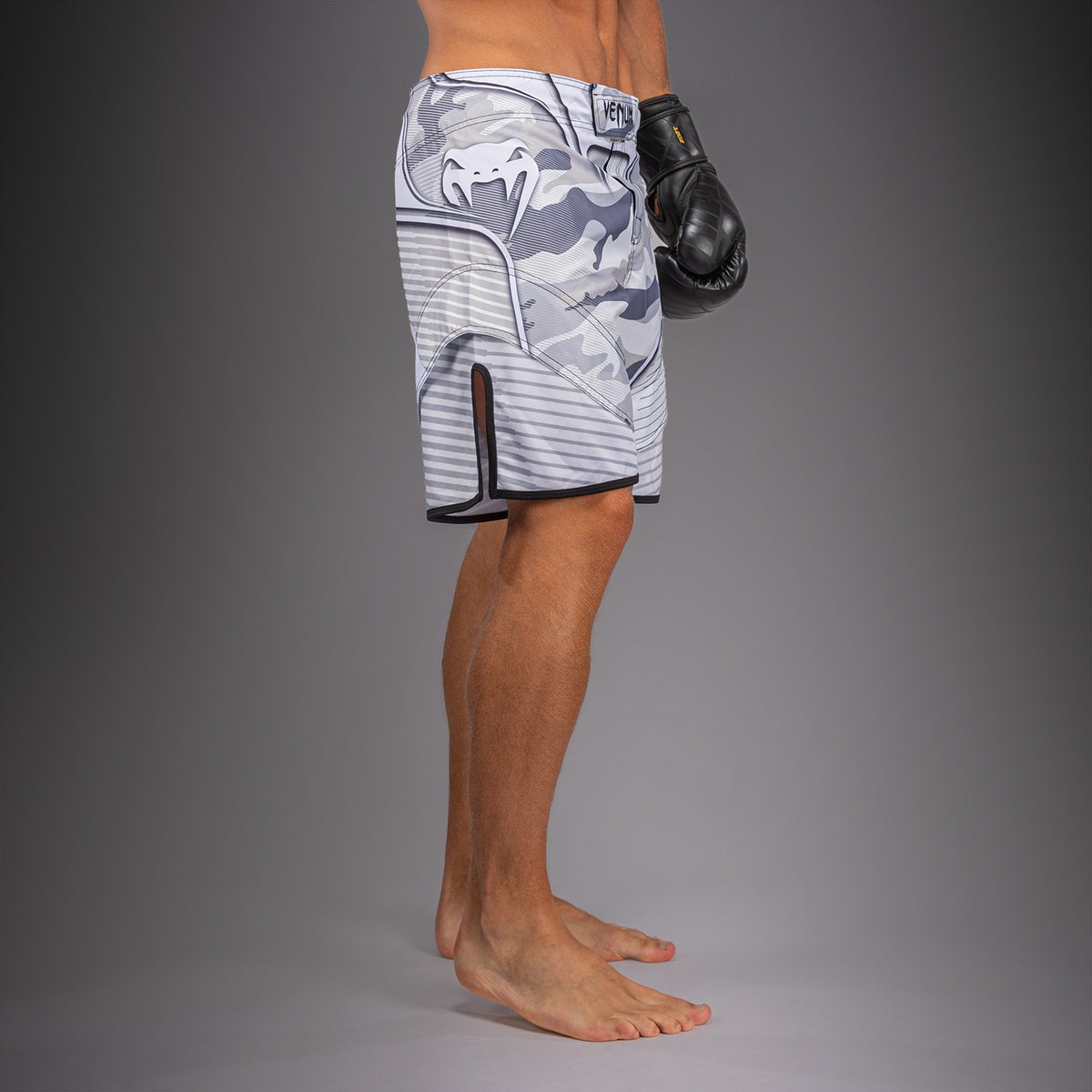 Short de Combat Venum Camo Hero - Blanc/Gris Clair - product-type_Shorts de MMA