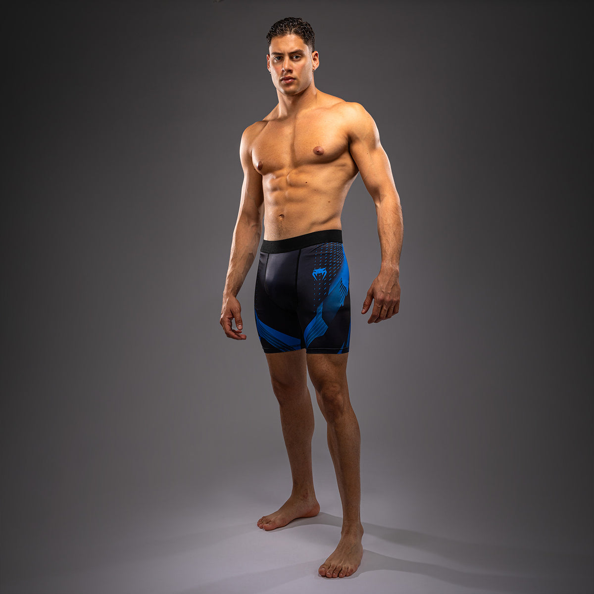 Short de Compression Venum No-Gi 6.0 - Noir/Bleu - product-type_Shorts de compression