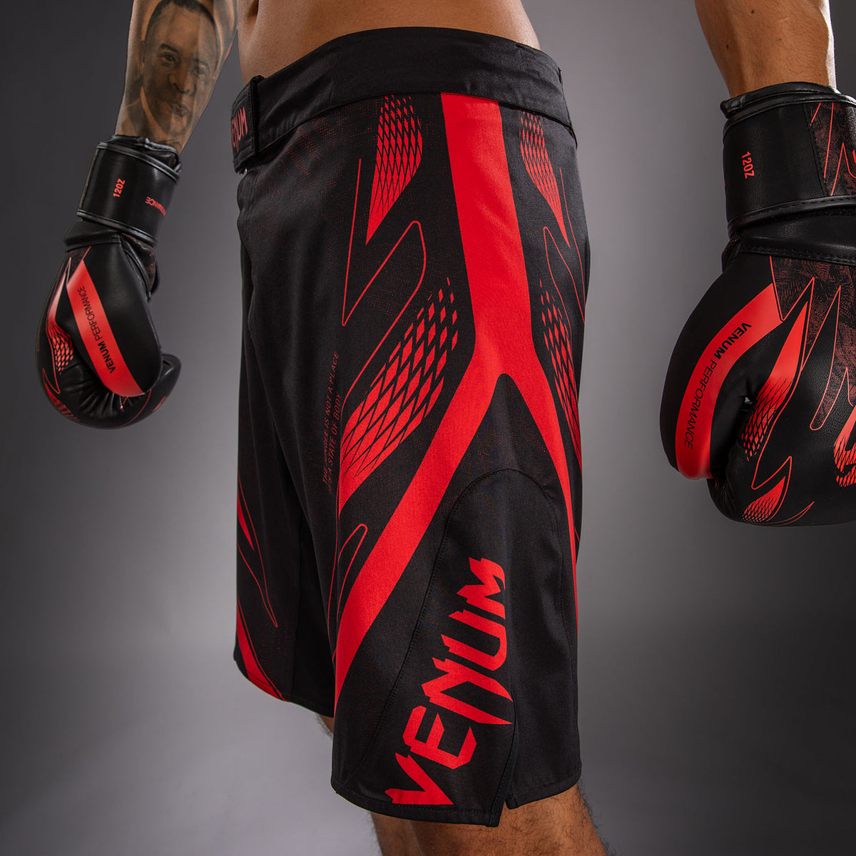 Short de MMA Venum Amazonia Reborn - Noir/Rouge - product-type_Shorts de MMA
