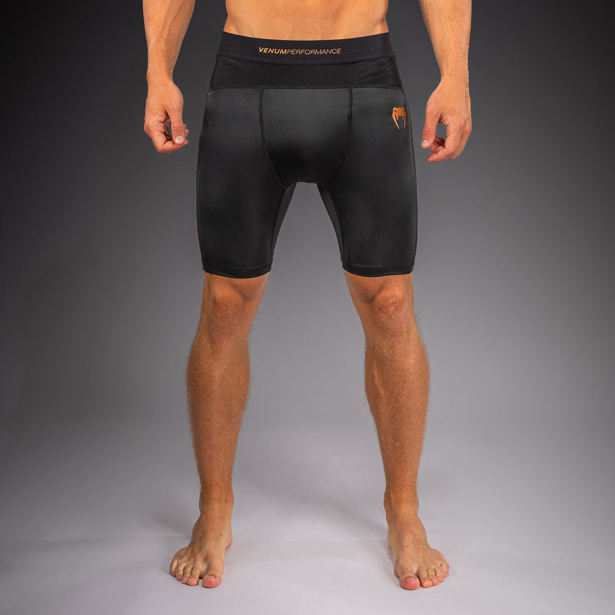 Short de compression Venum G-Fit Revolution - Noir/Cuivre - product-type_Shorts de compression