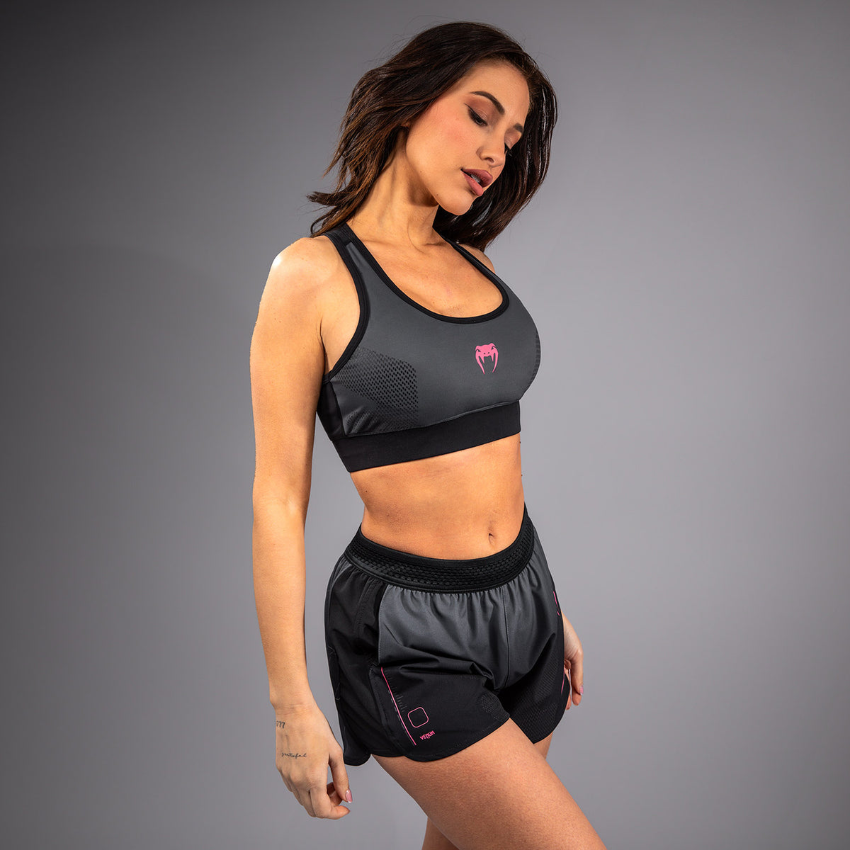 Brassière de Sport Venum Tactical XT- Noir/Gris Tempête - product-type_Brassières de sport