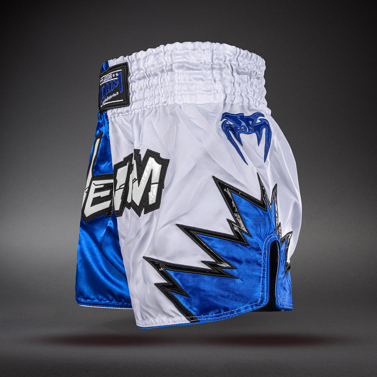 Short de Muay Thai Venum Inferno 2.0 - Blanc/Bleu - product-type_Shorts de Muay Thai