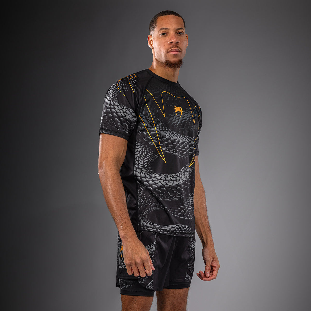 T-shirt Dry Tech Venum Matupa - Noir/Gris/Or - product-type_T-Shirts Dry Tech