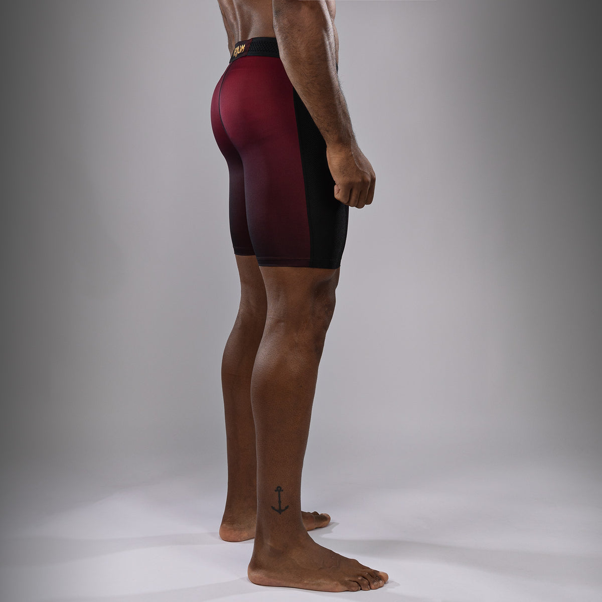 Short de compression Venum Tactical XT- Noir/Bordeaux/Or - product-type_Shorts de compression