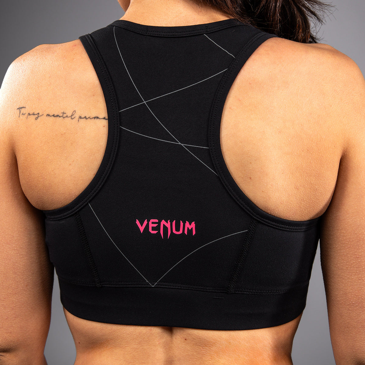 Brassière de Sport Venum Tactical XT- Noir/Gris Tempête - product-type_Brassières de sport