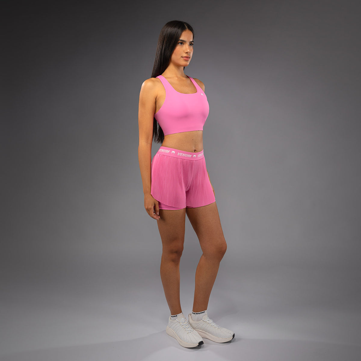 Brassière de Sport pour Femmes Venum Essential X - Rose Bonbon - product-type_Brassières de sport