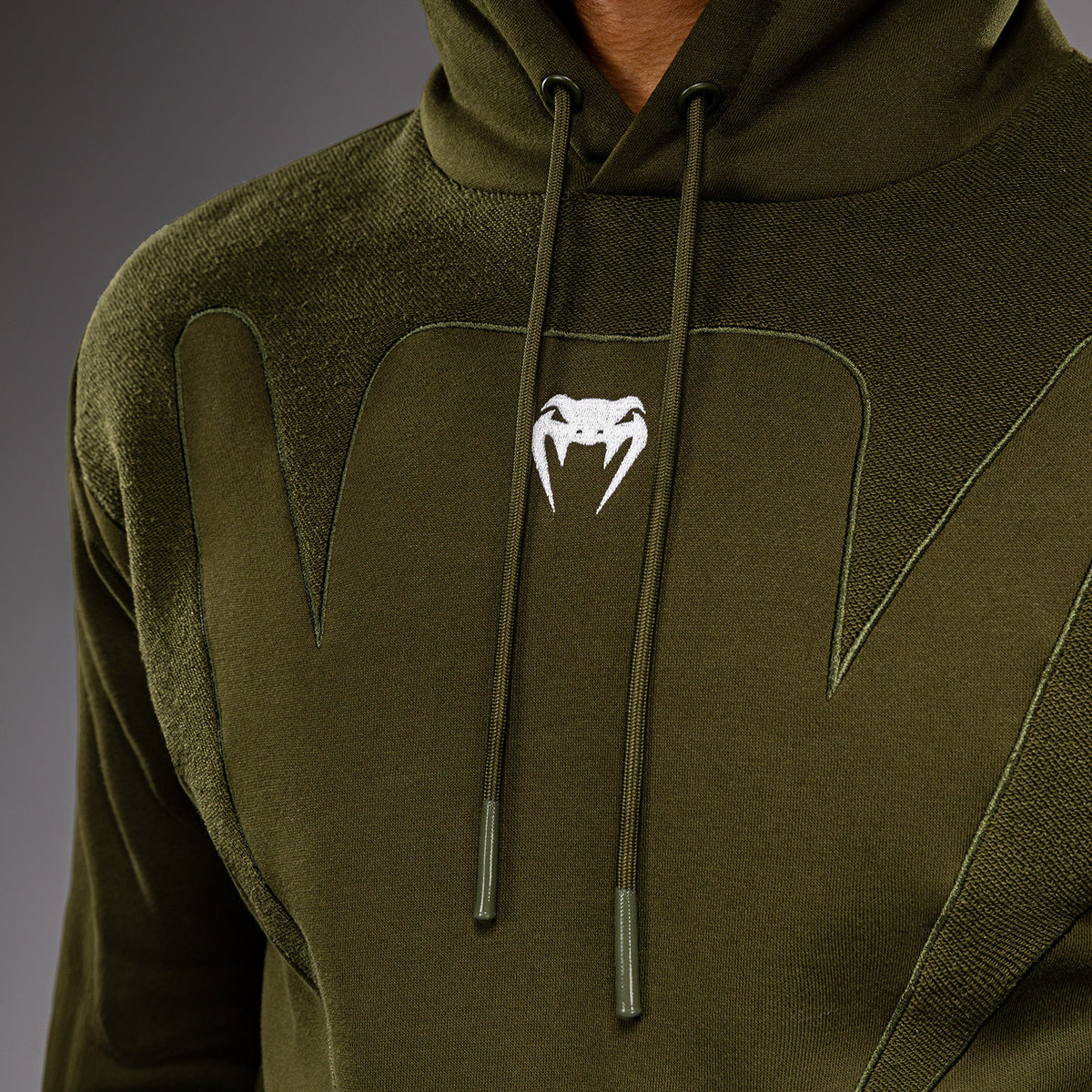 Sweat à capuche Venum Attack Fleece & Weave - Kaki - product-type_Sweatshirts