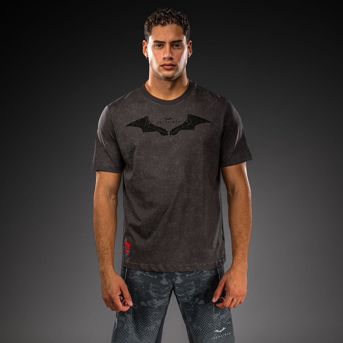 T-shirt en coton Venum x Batman - Gris/Noir/Rouge - product-type_T-Shirts