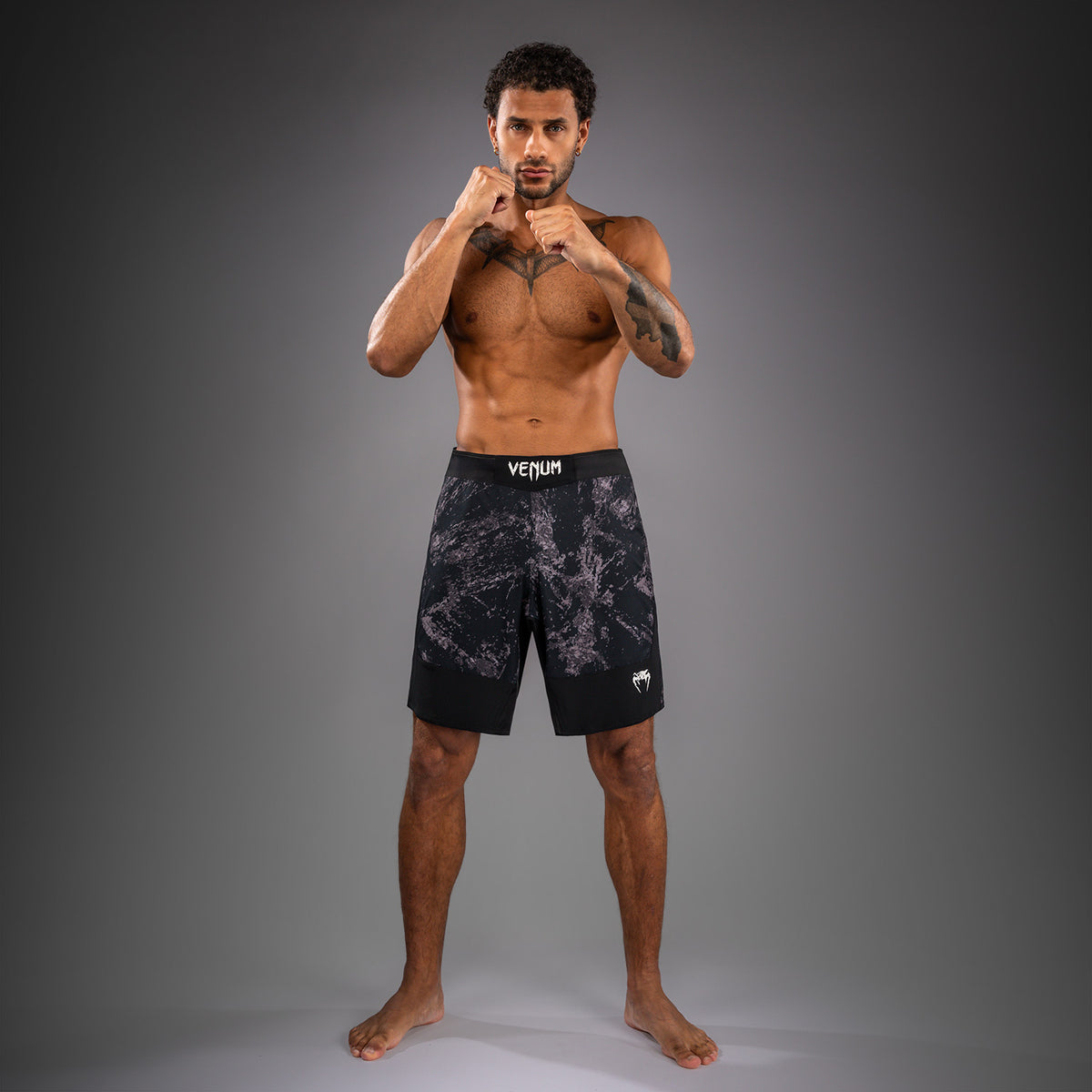 Short de Combat Venum Rage & Workout - Noir/Gris - product-type_Shorts de MMA