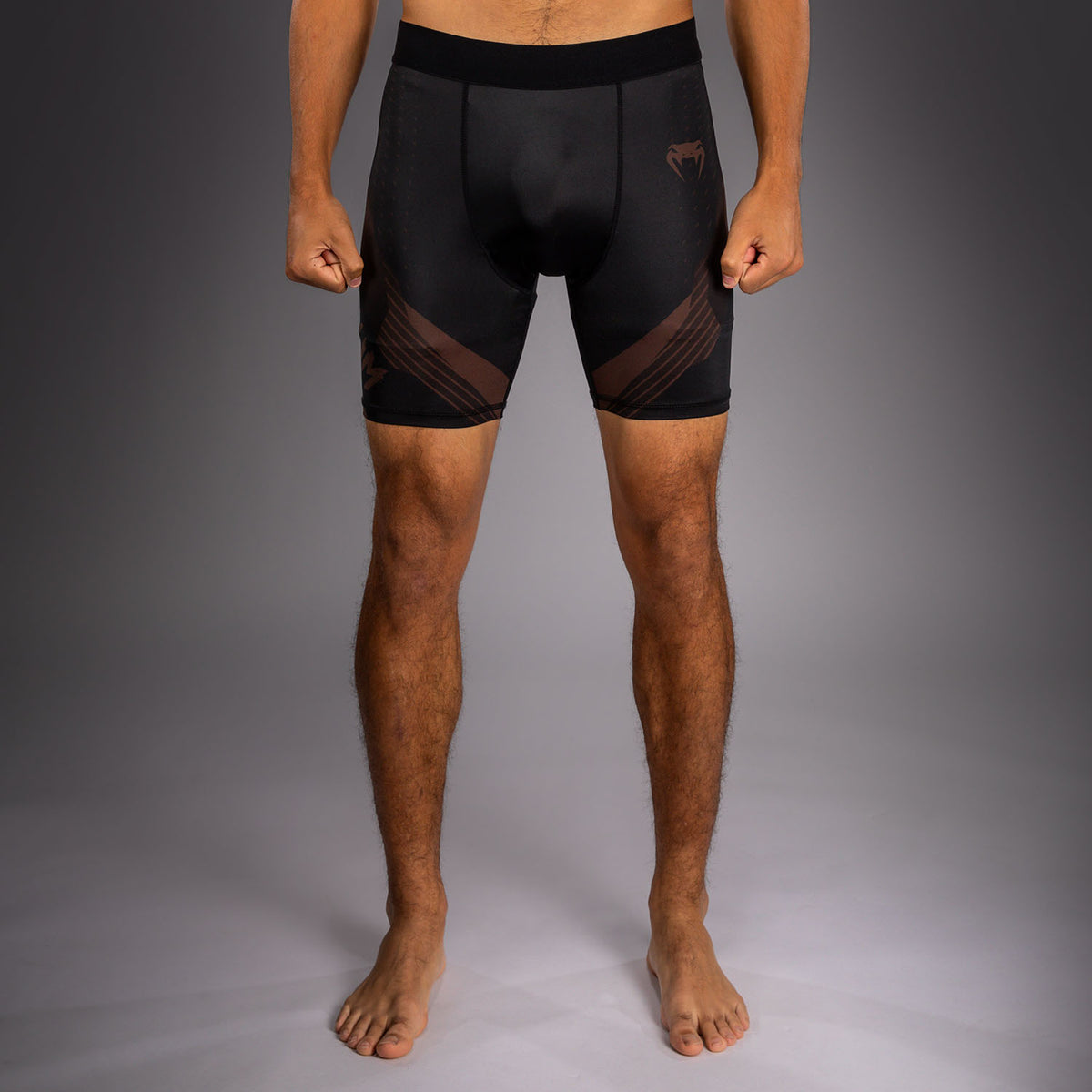 Short de Compression Venum No-Gi 6.0 - Noir/Marron - product-type_Shorts de compression