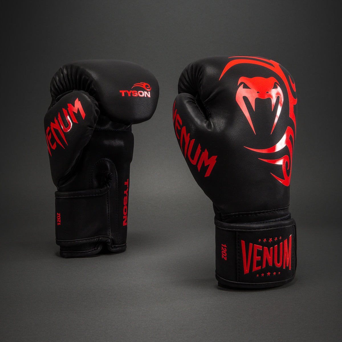Gants de Boxe Venum Impact x Mike Tyson Replica – Noir/Rouge - product-type_Gants de boxe