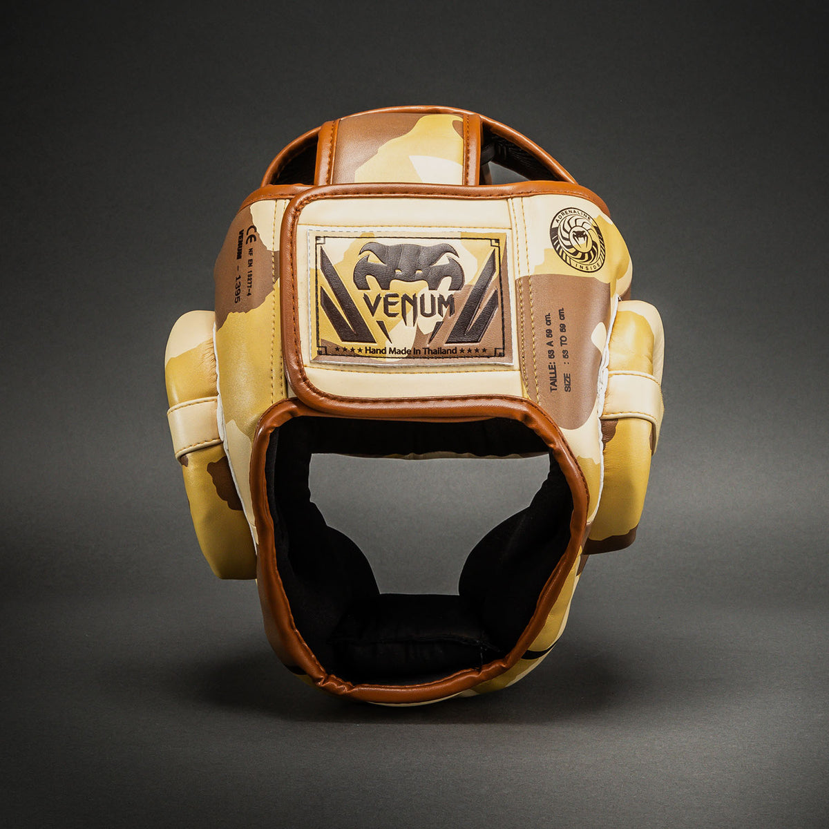 Casque de protection Venum Elite Camo – Beige Clair/Marron
