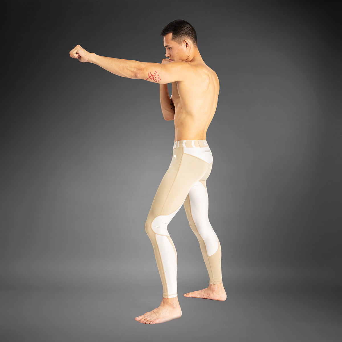 Pantalon de Compression pour Hommes Venum Tempest - Beige/Sable - product-type_Pantalons de Compression