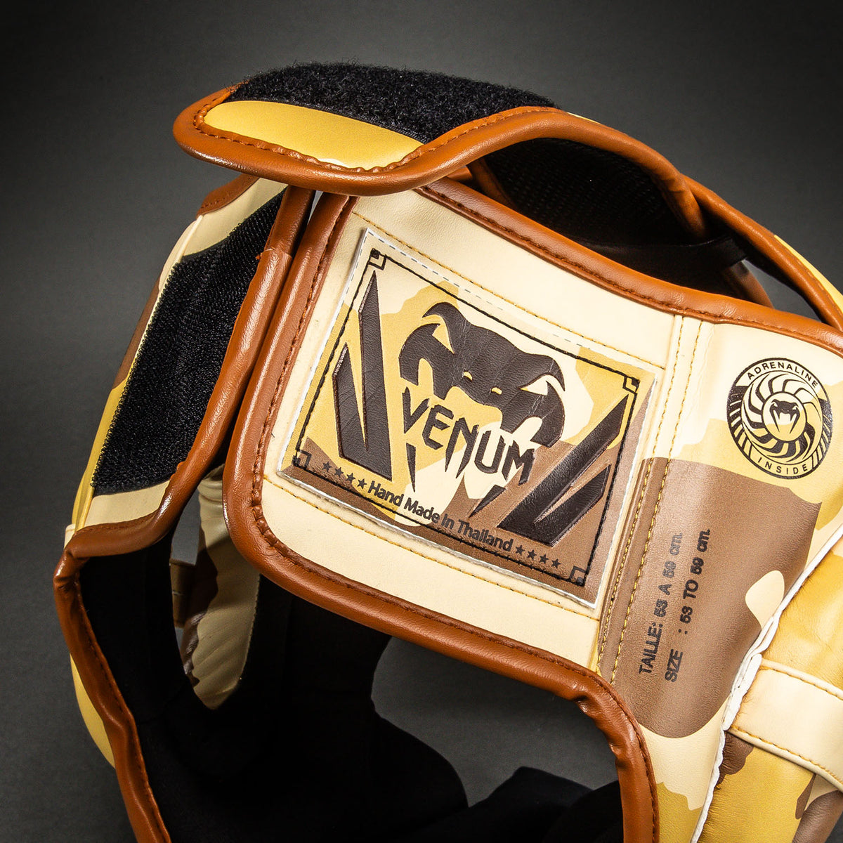 Casque de protection Venum Elite Camo – Beige Clair/Marron