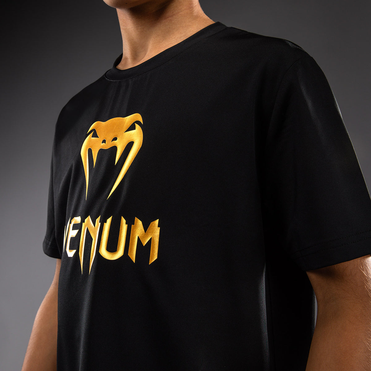 T-shirt Dry Tech Pour Enfant Venum Classic - Noir/Or - product-type_T-Shirts Dry Tech
