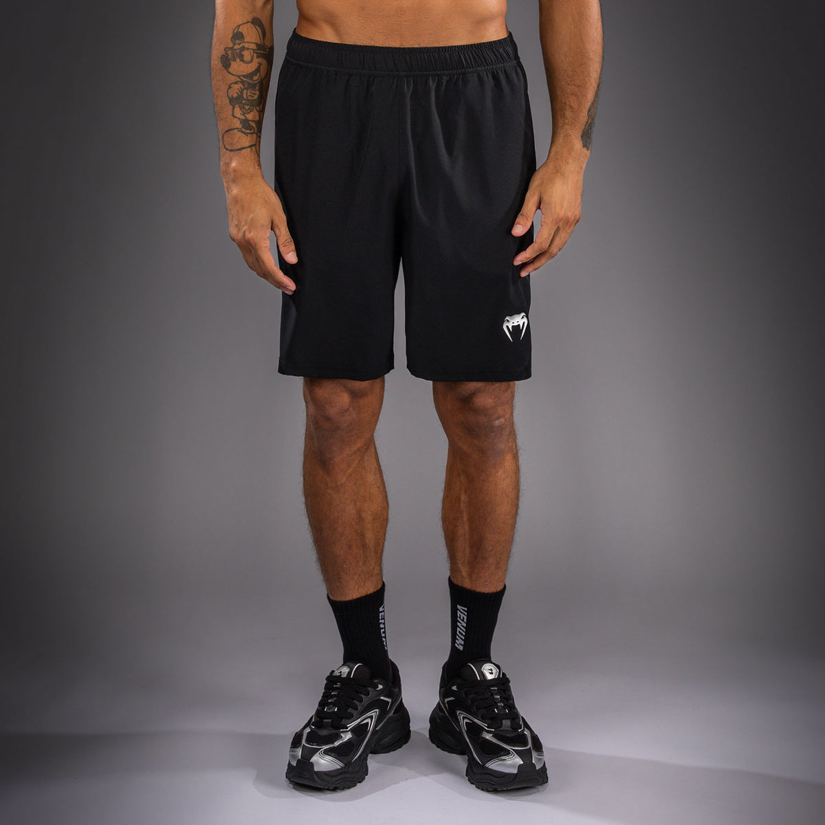 Short d'entraînement Venum Contender - Noir/Argent - product-type_Shorts de training