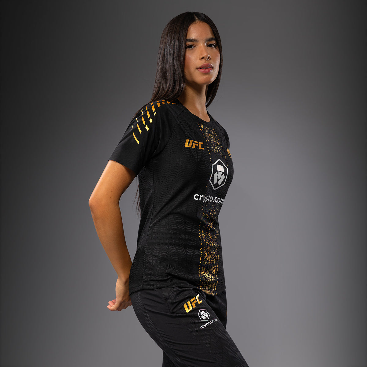 Maillot Officiel Walkout Femme UFC Zenith by Venum Authentic Fight Night - Champion - product-type_T-Shirts Dry Tech