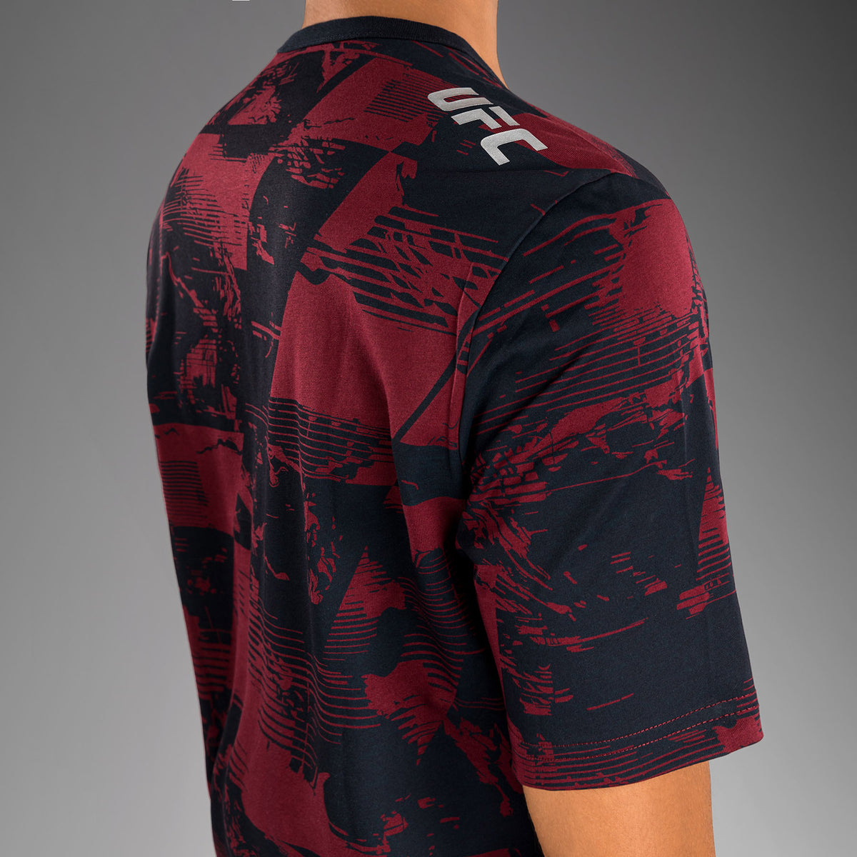 T-shirt manches courtes Femme UFC Zenith by Venum Authentic Fight Week - Bleu marine/Bordeaux/Argent - product-type_T-Shirts