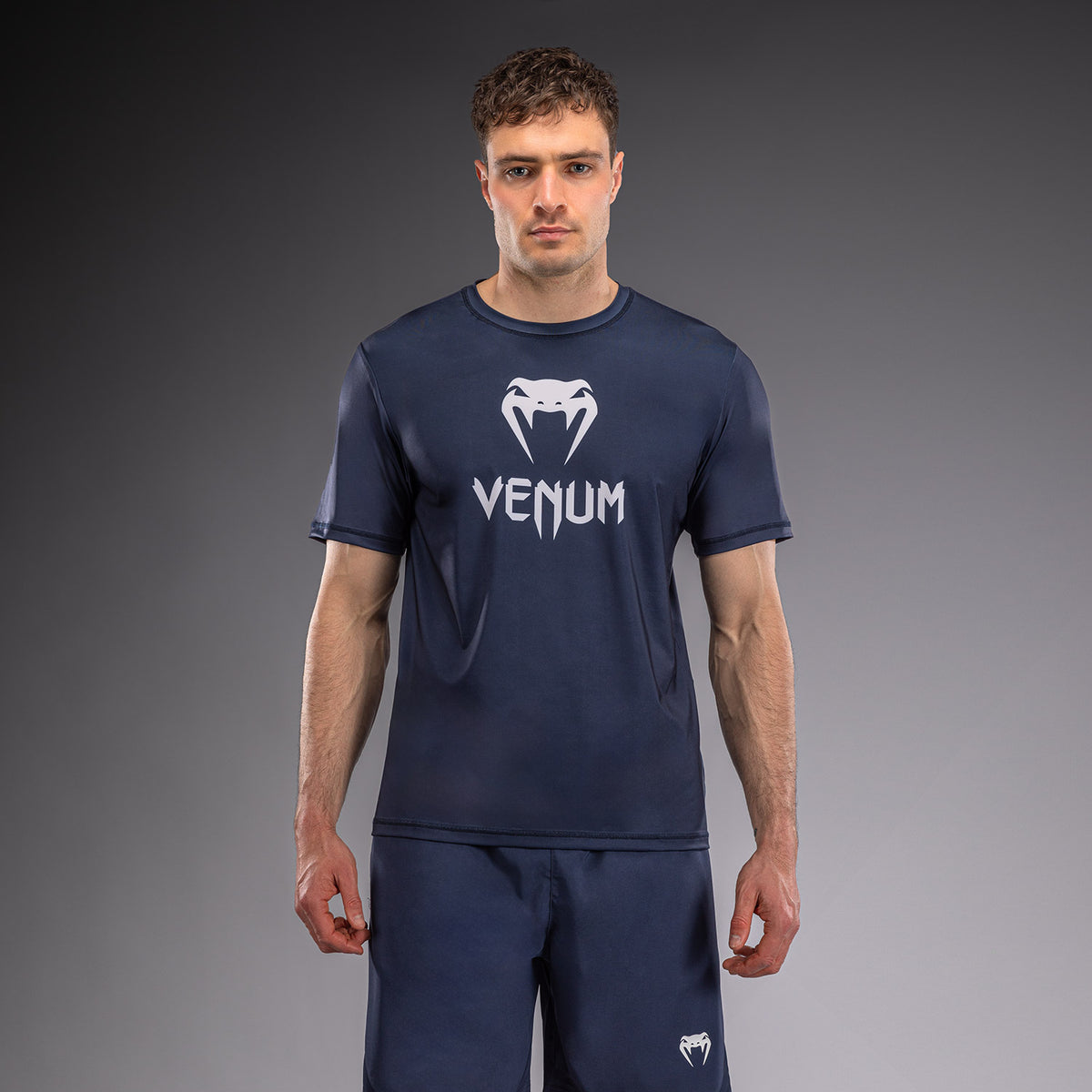 T-shirt Dry Tech Venum Classic - Bleu marine/Blanc - product-type_T-Shirts Dry Tech