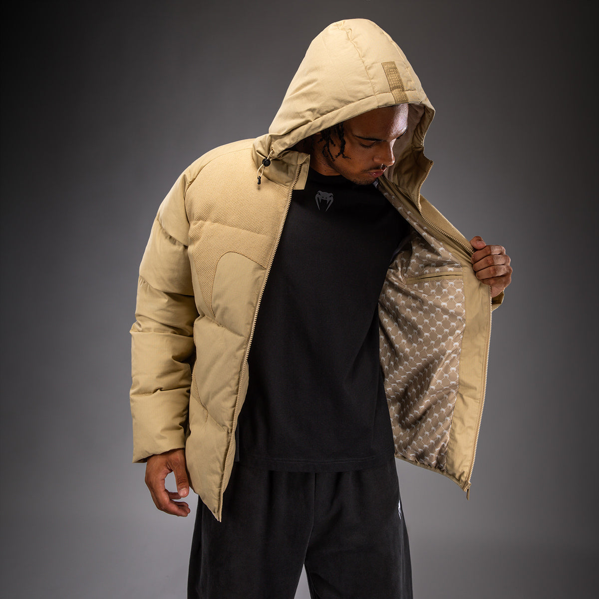 Doudoune Venum Attack Urban Gi - Beige - product-type_Doudounes