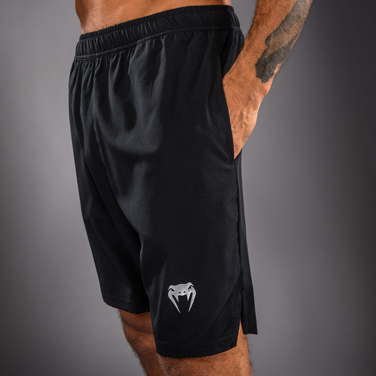 Short d'entraînement Venum Contender - Noir/Argent - product-type_Shorts de training
