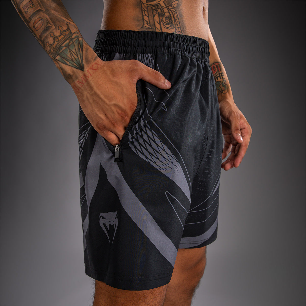 Short d’entraînement Venum Amazonia Reborn - Noir/Gris - product-type_Shorts de training