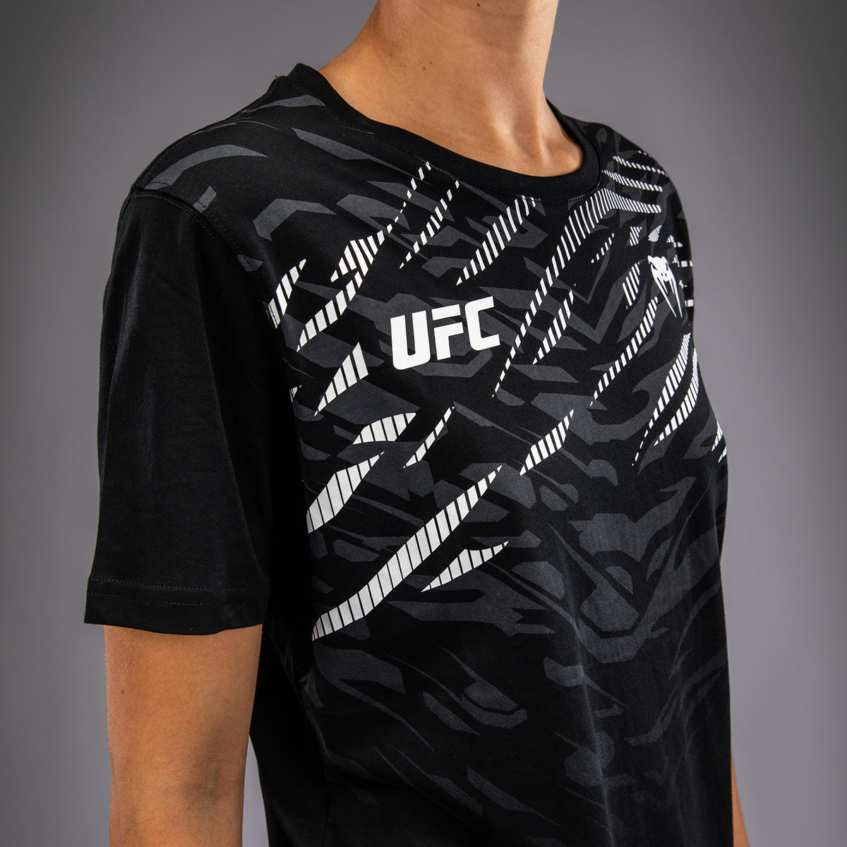 T-shirt à Manches Courtes pour Femmes UFC Fusion by Venum Replica - Noir - product-type_T-Shirts