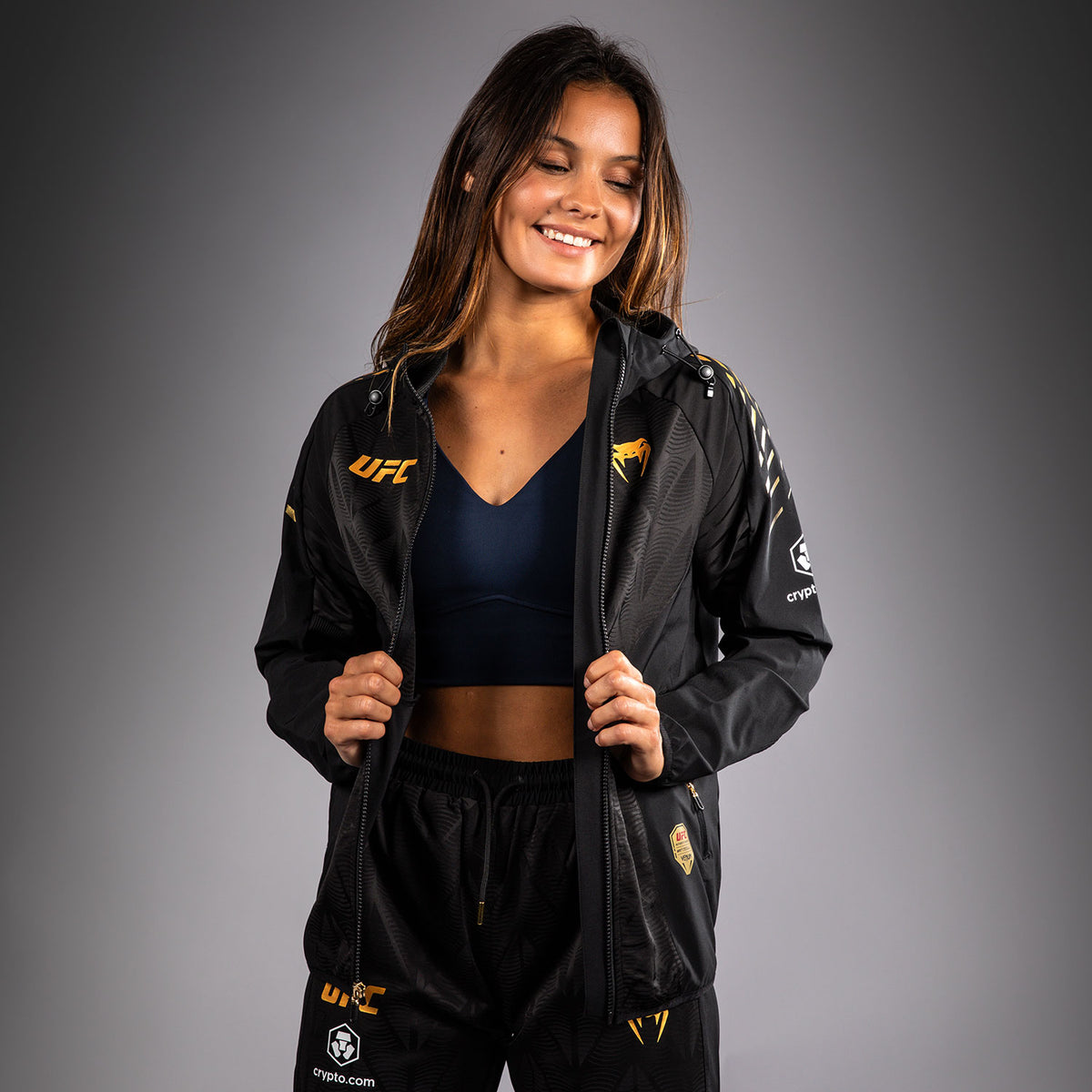 Sweat à capuche Walkout Femme Personnalisé UFC Zenith by Venum Authentic Fight Night - Champion - product-type_Sweatshirts