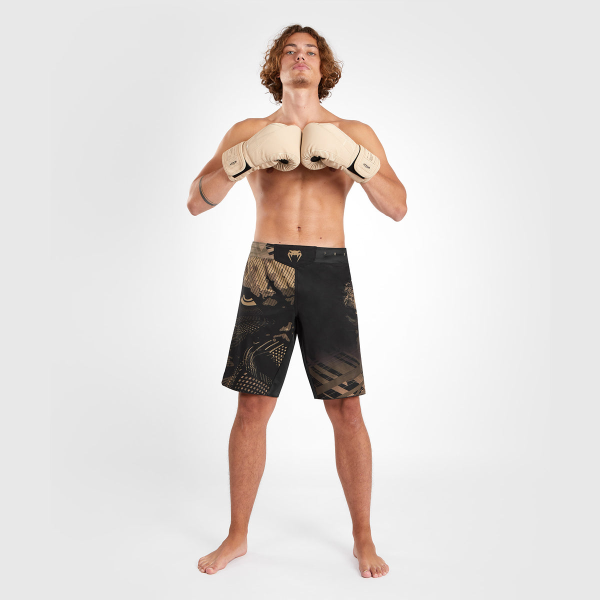 Short de Combat Venum Gorilla Jungle - Noir/Sable - product-type_Shorts de MMA